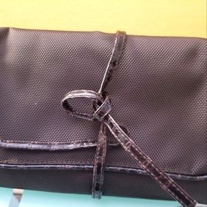 3 piece travel set. Brush case and cosmetic bag.